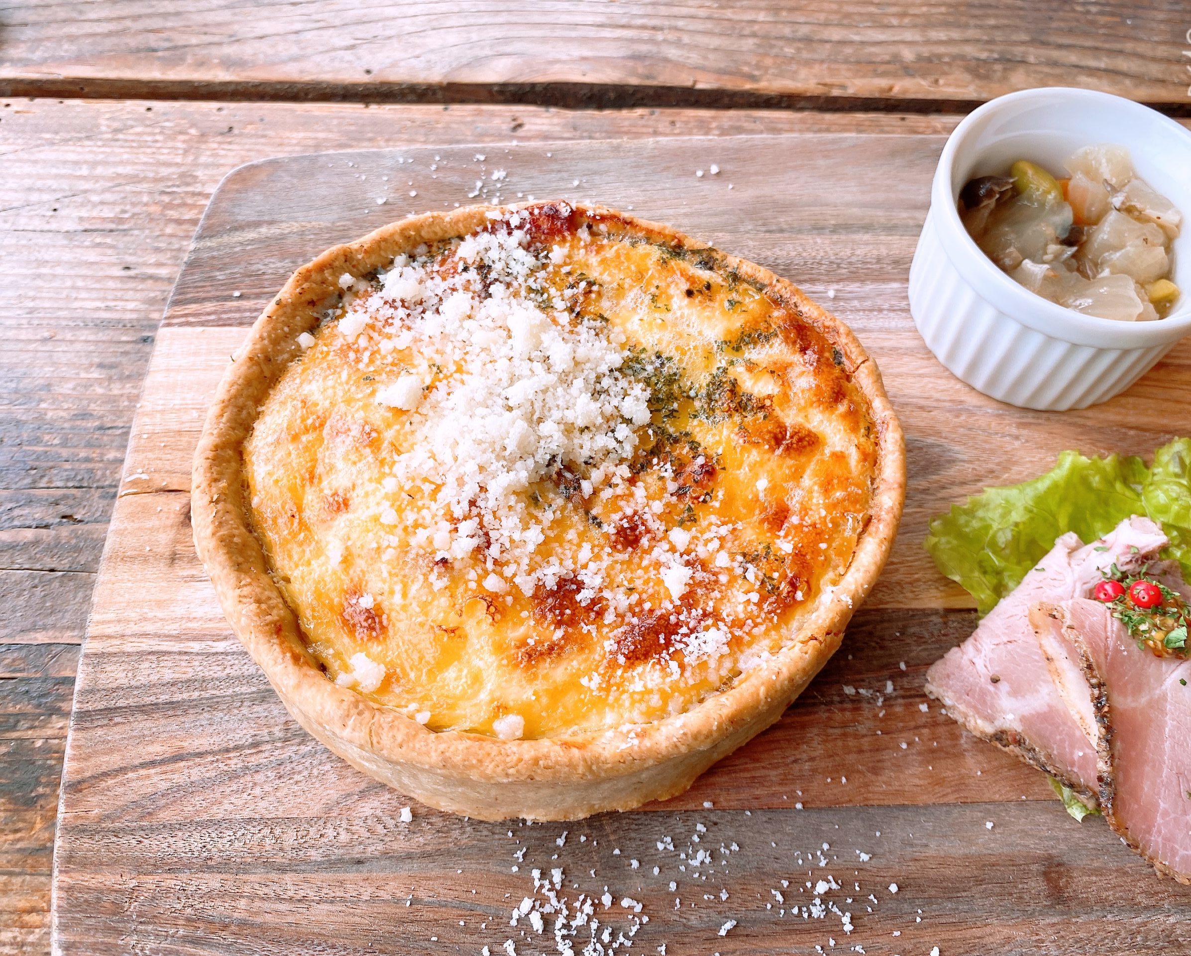 Faim De Loup ファンデル のキッシュランチ 問屋町 岡山おにさんぽ